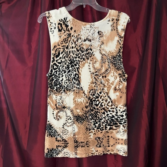 Leopard Cheetah Print By RED Blouse in Excellent Condition - Picture 3 of 5